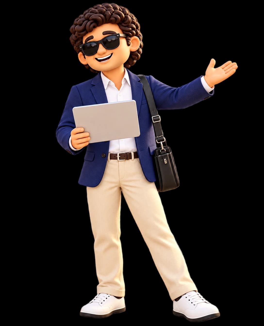 Jack, the CreditPolicy broker mascot, presenting the broker workspace