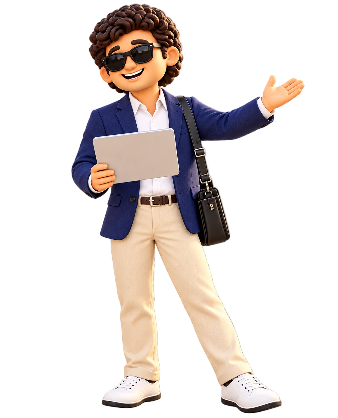 Jack, the CreditPolicy broker mascot, presenting the broker workflow